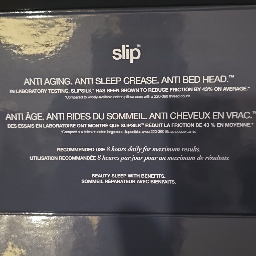 ❤️BUY 2 GET 1 FREE  Slip 100% Pure Silk Pillowcase,Queen,Retail $115.00,Charcoal - Picture 10 of 10